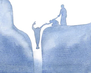 Più fermamente ci aggrappiamo a Cristo, più sicuramente possiamo aiutare gli altri attraverso i nostri sforzi, nell