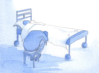 Questo è ciò che vediamo in uno sguardo tenero: tristezza, amore e dolore per un altro bisognoso, che ci chiamano a fornire aiuto pratico e dolce consolazione