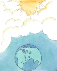 Anche se dobbiamo pregare e lavorare per aiutare i bisognosi in tutto il mondo, dobbiamo anche tenere i nostri pensieri sul Cielo, per non diventare scoraggiati, dimenticando la gloria e la gioia che attendono gli amici di Dio
