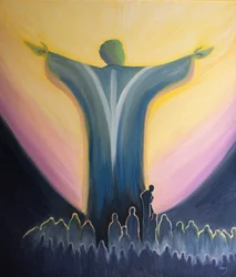 Possiamo unire tutte le nostre intenzioni con la potente preghiera di Cristo alla Messa, nascondendoci dietro il Suo manto, confidando nei Suoi meriti