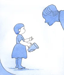 Dobbiamo stare davanti allo sguardo di Dio come bambini piccoli che sono contriti ma anche coraggiosi e fiduciosi