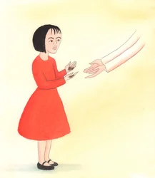 Quando Dio perdona i nostri peccati, è tenero come una madre che si avvicina al suo amato bambino e dice: "Non importa, presto laverò quei segni dalle tue mani".