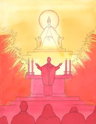 Quando sacerdote e popolo guardano tutti nella stessa direzione durante la Messa, guardano tutti insieme verso il Padre, per lodarlo attraverso Cristo