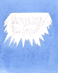 Quando preghiamo nel nome di Gesù il nostro Padre Celeste è come se si aprisse la "porta" del Paradiso, 2004 (acquerello su carta)