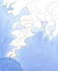 Dove il fuoco divino divampa da un cuore umano - fuoco che è carità perfetta - arriva fino al grande "Fuoco della Carità" del Cielo, che è la Divinità; e così c
