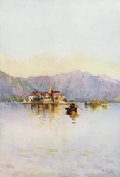 Isola Pescatori e il Sasso di Ferro, Lago Maggiore