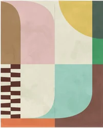 Blocchi geometrici astratti