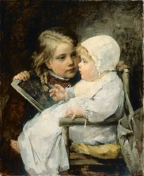 Il giovane artista, 1885