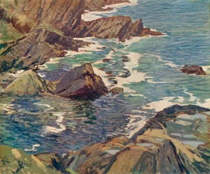 Una baia della Cornovaglia, c. 1912