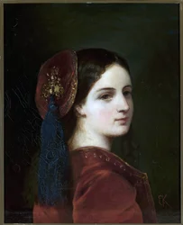 Ritratto della contessa Katarzyna Potocka, nata Branicka - Elzbieta Krasinska