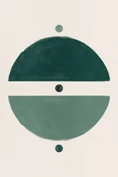 Equilibrio geometrico verde