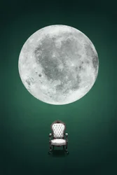 Sedia al chiaro di luna