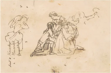 Studio per "Il Ritorno di Re Federico II da Küstrin"