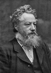 William Morris, artista inglese, scrittore, attivista socialista e pioniere dell
