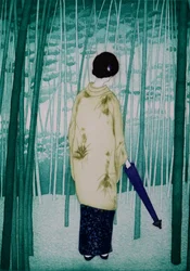 Signora di bambù, 2007 (acquaforte)