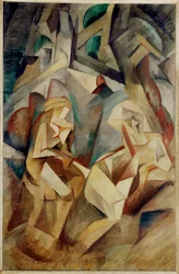 Bagnanti (olio su tela)