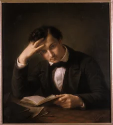 Giovane studente, 1858
