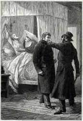 Victor Hugo “I Miserabili”: Jean Valjean, diventato ricco sotto il nome di Monsieur Madeleine, fa del bene intorno a lui. Ma il suo nemico, l