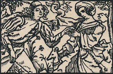 Illustrazione per il Petit Testament di Villon, 1919