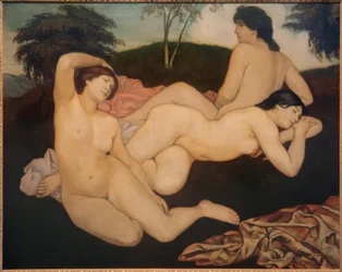 Dopo il bagno (Le ninfe)