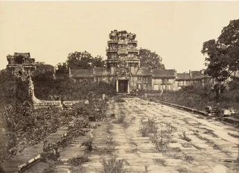 Grande Pagoda Porta Ovest della 1ª cinta, 1866