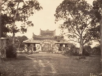 Tomba del Vescovo di Adran, 1866