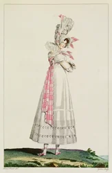 Abito estivo, tavola di moda da 