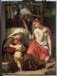 Ruth e Naomi, 1859