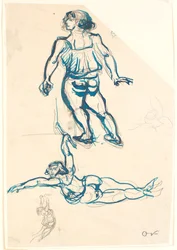 Tre studi di un
