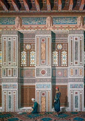 Sala principale, Moschea di Ahmed el-Bordeyny