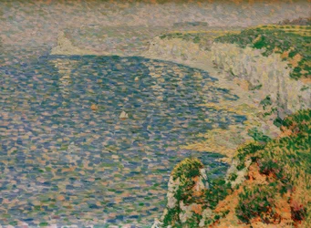 Vista sulle scogliere di Étretat