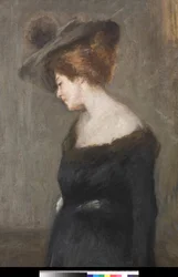 Ritratto di una signora, 1903 (dettaglio)