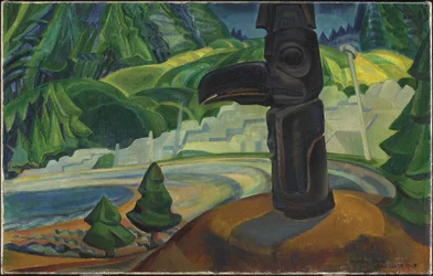 Skidegate, Isola di Graham, Columbia Britannica