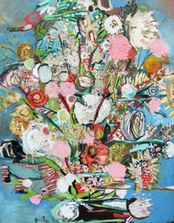 Festa della mamma, 2018 (olio su tela)