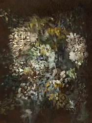 Bouquet floreale scuro