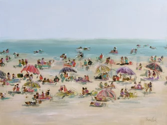 Una giornata vivace al mare
