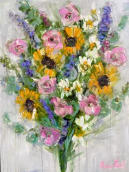 Bouquet floreale dai colori vivaci