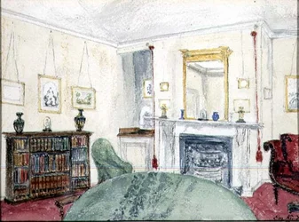 Salotto a Windermar, c.1845
