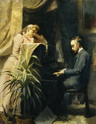 Al Pianoforte, 1891