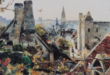 Beaulieu-lès-Loches ottobre 1880-89 (olio su tela)