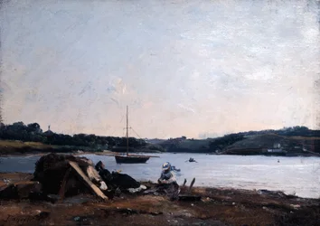 Foce del fiume, 1868