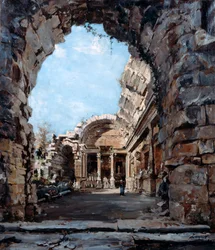 Il Tempio di Diana, 1890
