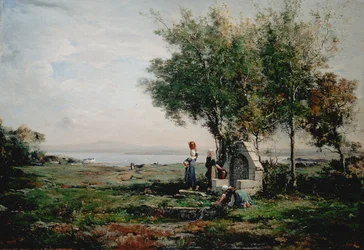 Donne alla fontana