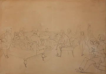 Il salone di Avdotya Petrovna Yelagina, 1840s
