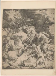 Conversione di Paolo (foglio sinistro)