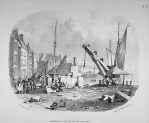 Millbank, Westminster, Londra, c1825