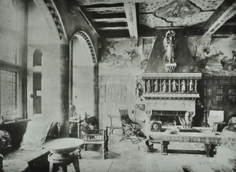 9 Melbury Road: salotto, 1890