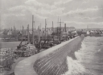 Arbroath, Il Muro di Protezione