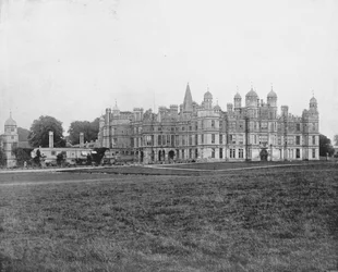 Burghley House (foto in b/n)