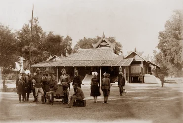 Casa del capo, Mandalay, c.1886